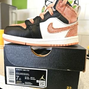 Toddler Jordan 1 Mid Madder Root